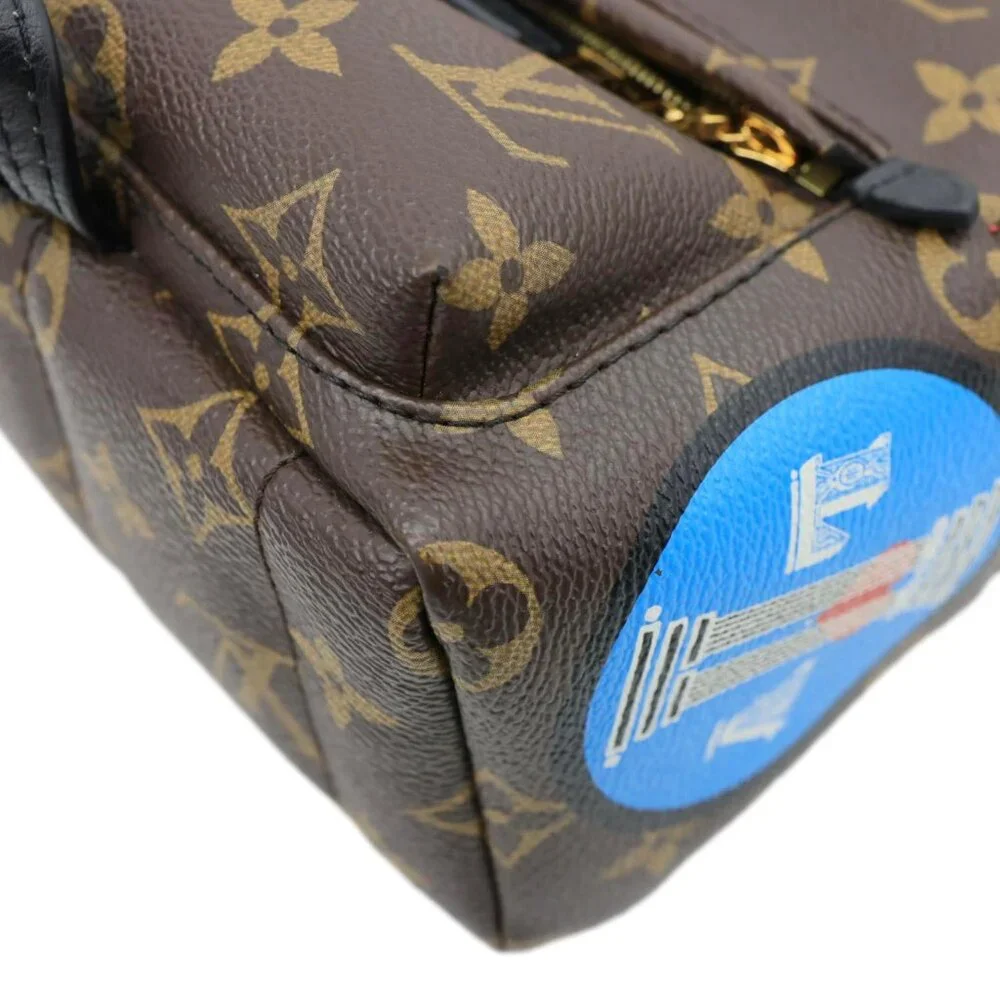 Louis Vuitton  Palm Spring World Tour Monogram Canvas Backpack Brown - Picture 7 of 14
